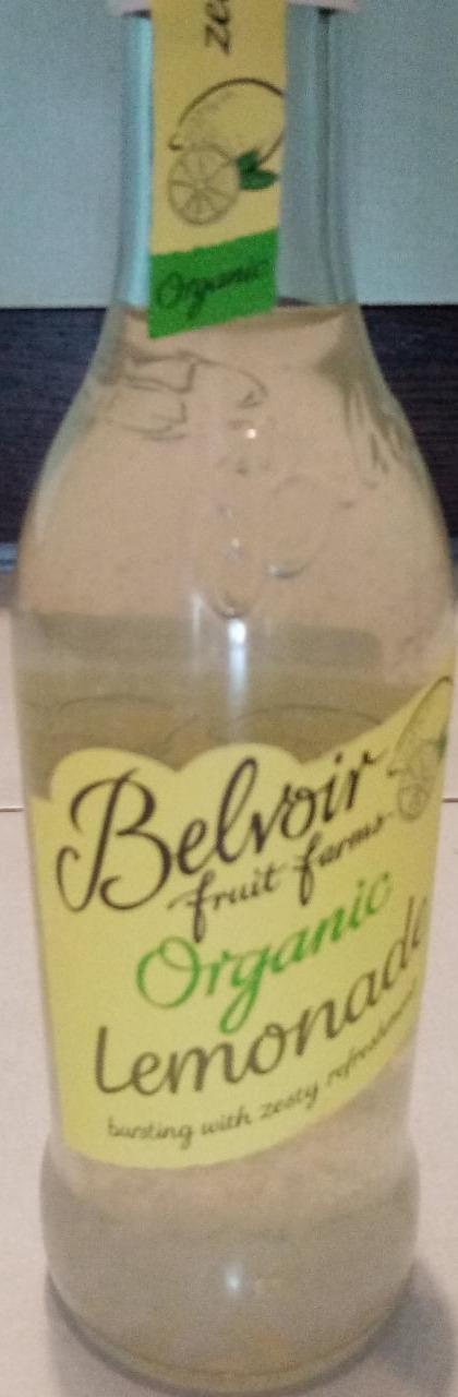 Fotografie - Bio Lemonade Organic Press Belvoir ochucený nealkoholický sycený nápoj s citronovou příchutí Belvoir Fruit Farms