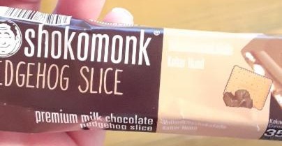 Fotografie - Shokomonk Milk chocolate Hedgehog Slice
