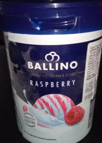 Fotografie - Yoghurt ice cream & sorbet raspberry Ballino