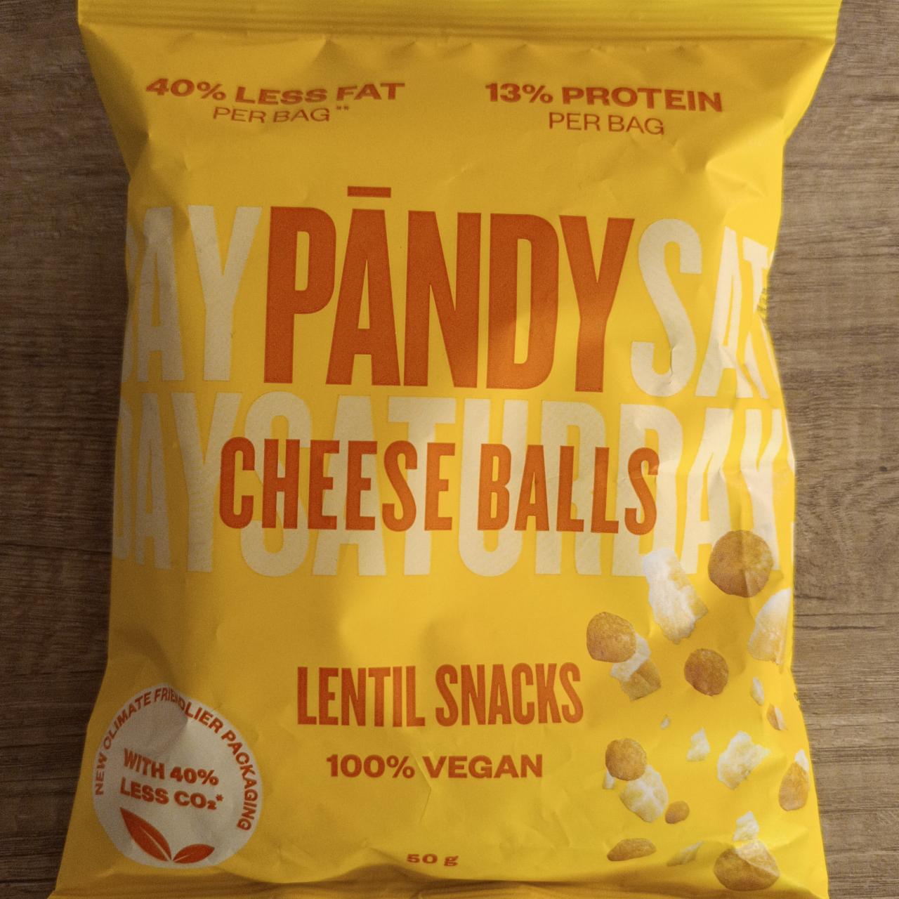 Fotografie - Lentil Snacks Cheese Balls Pändy