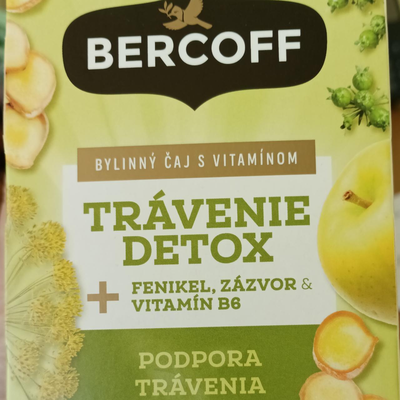 Fotografie - Bylinný čaj s vitamínom trávenie detox Bercoff