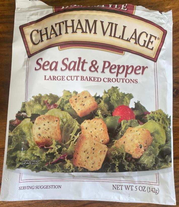 Fotografie - Sea Salt & Pepper Large cut baked croutons Chatham Village
