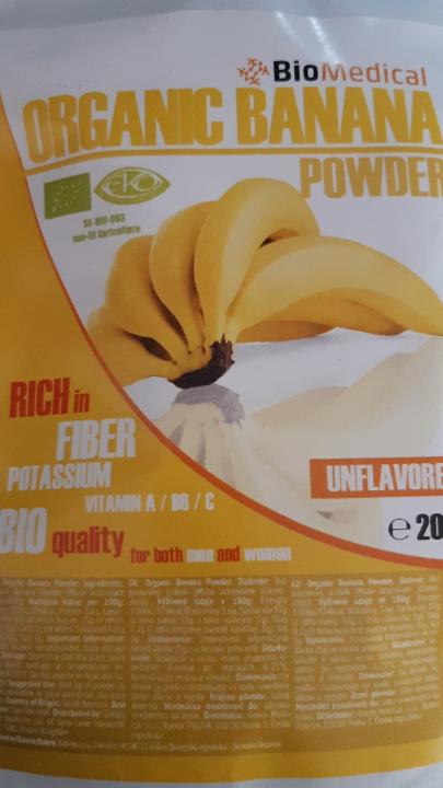 Fotografie - Organic Banana Powder BioMedical