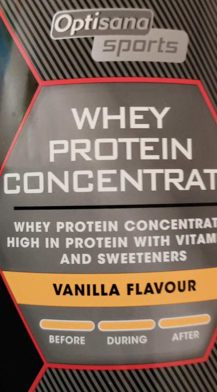 Fotografie - Optisana sports whey protein concentrate vanilka