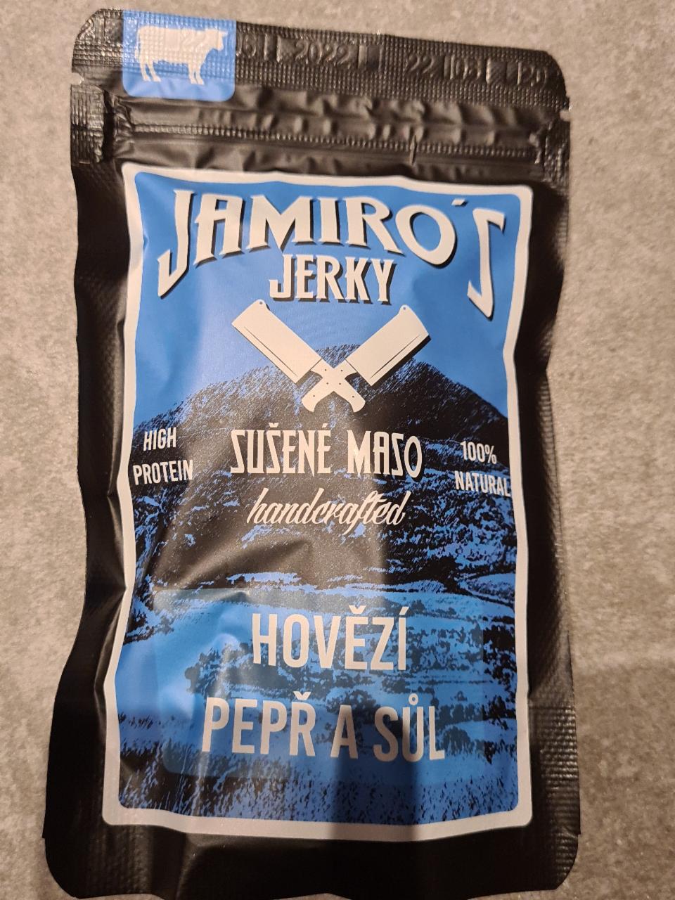 Fotografie - Jamiro's Jerky - pepř a sůl