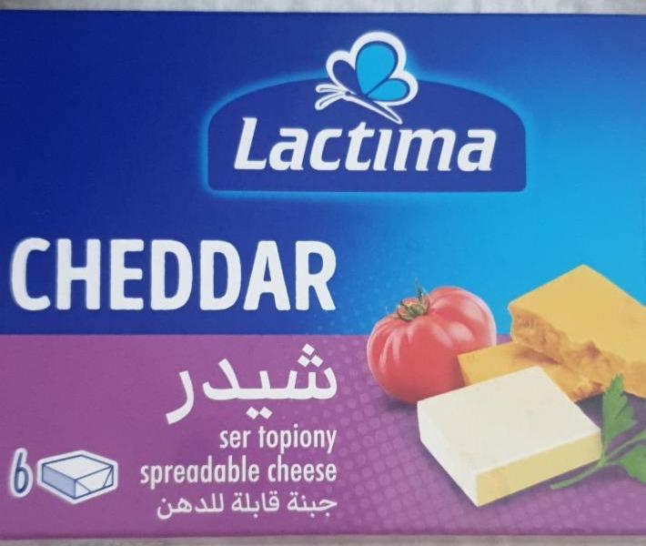 Fotografie - Tavený sýr Cheddar Lactima