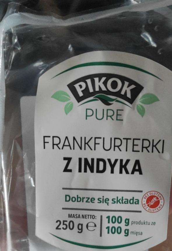 Fotografie - Frakfurterki z indyka Pikok Pure
