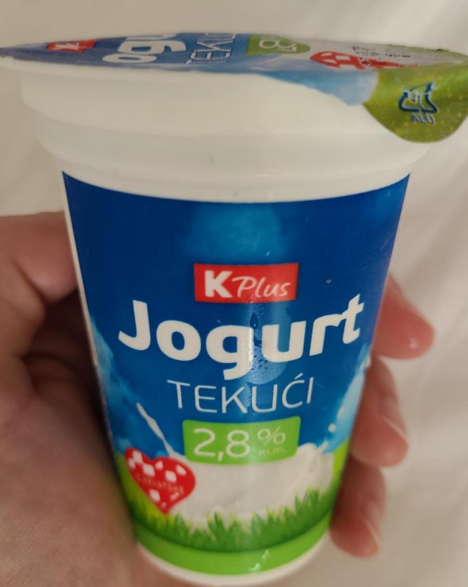Fotografie - Tekući jogurt 2,8% m.m. K Plus