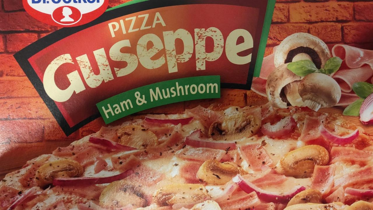 Fotografie - Pizza Guseppe ham&mushroom Dr.Oetker