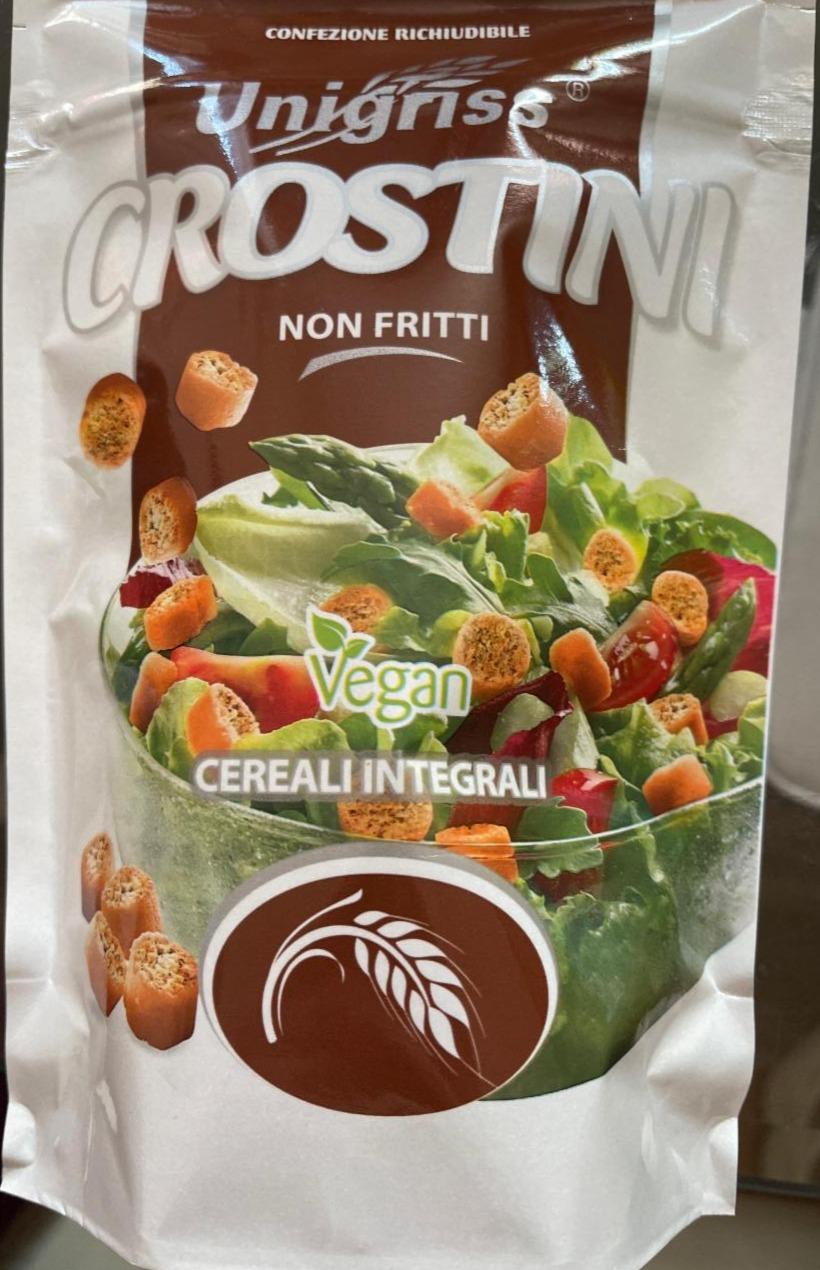 Fotografie - Crostini non fritti vegan Cereali Integrali Unigriss