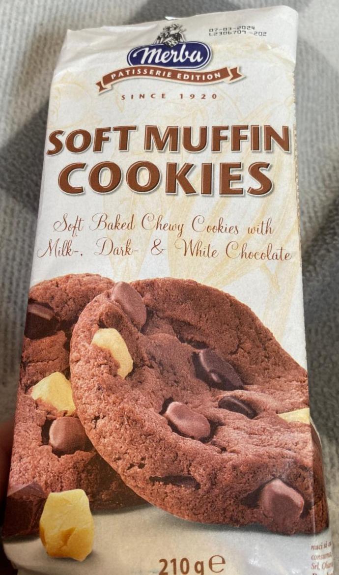 Fotografie - soft muffin cookies Merba