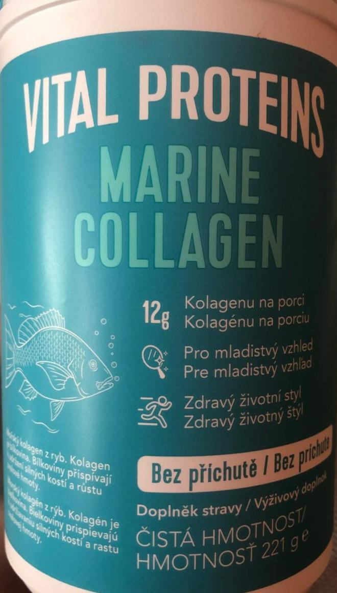 Fotografie - Marine collagen bez příchutě Vital Proteins