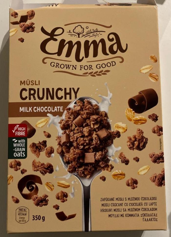 Fotografie - Müsli Crunchy Milk Chocolate Emma Grown For Good