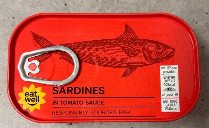 Fotografie - Sardines in Tomato Sauce M&S Food