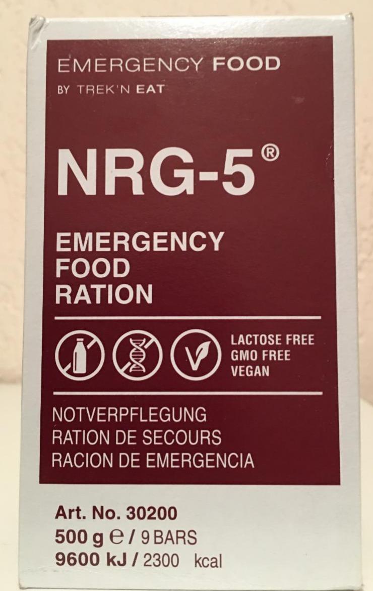 Fotografie - Emergency Food Ration NRG-5
