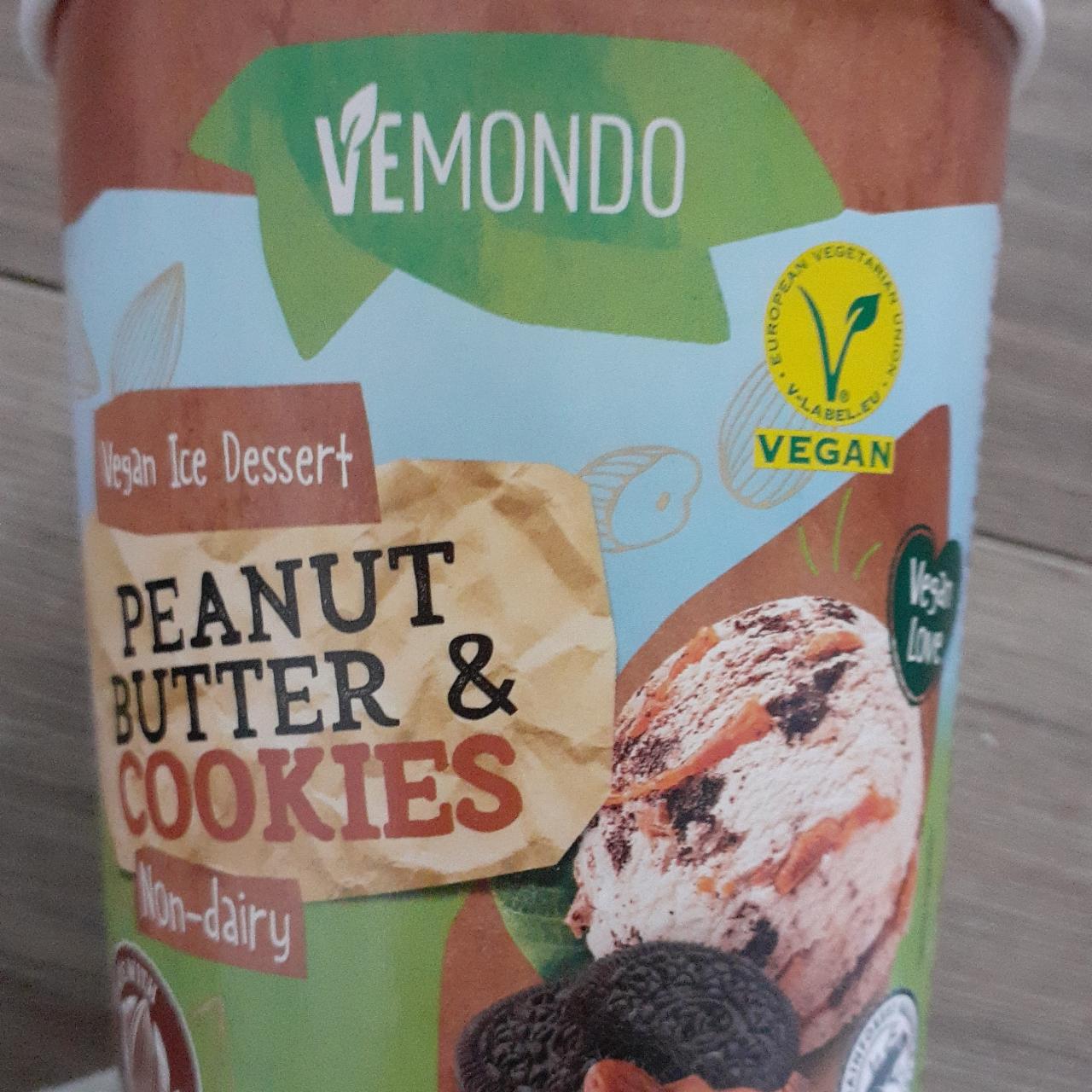 Fotografie - vegan Ice Dessert Peanut Butter Cookies Vemondo