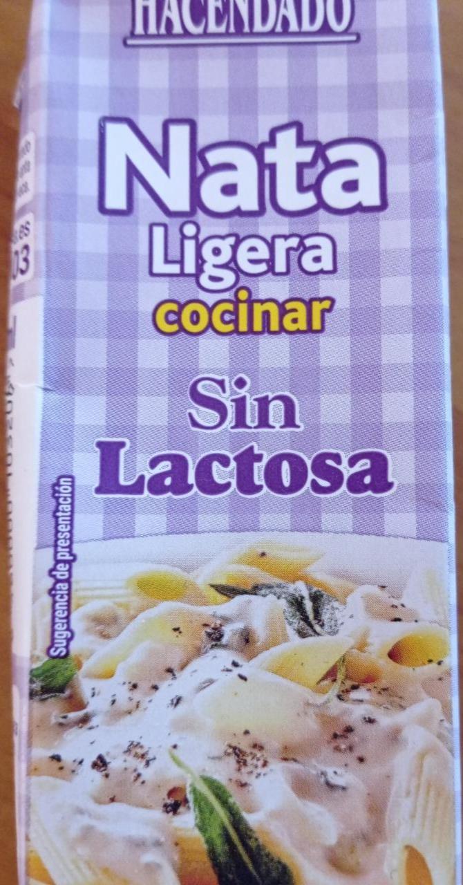 Fotografie - Nata Ligera cocinar sin lactosa Hacendado