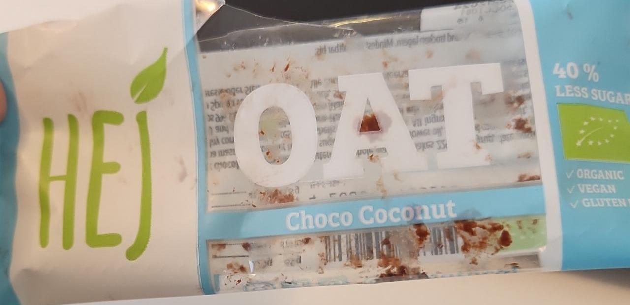 Fotografie - Bio Oat Choco Coconut Hej
