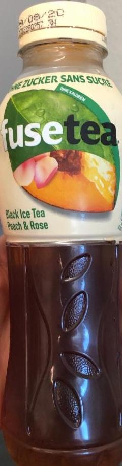 Fotografie - Fusetea Black ice tea Peach&Rose