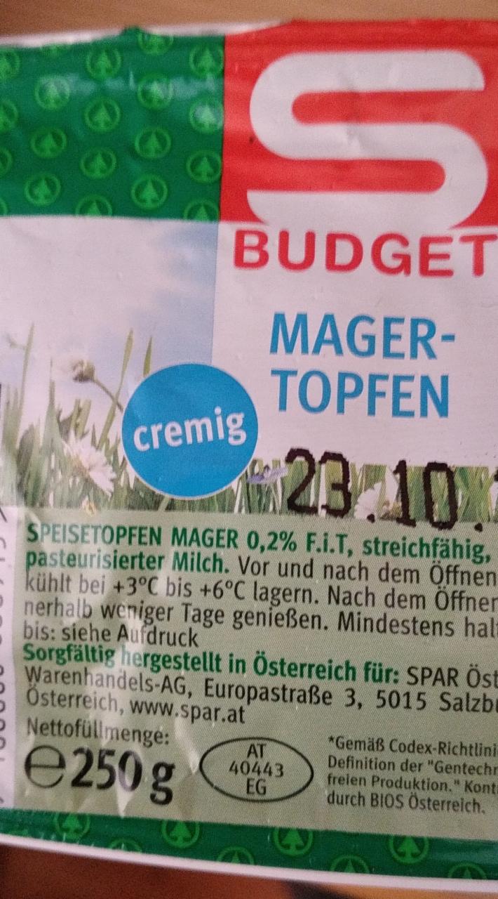 Fotografie - Magertopfen cremig S Budget