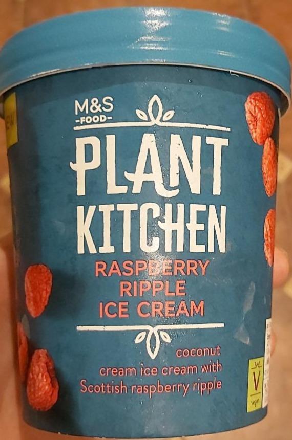 Fotografie - Plant Kitchen Raspberry Ripple Ice Cream M&S Food