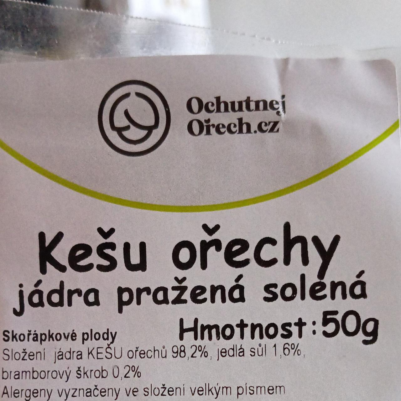 Fotografie - Kešu ořechy jádra pražená solená Ochutnejorech.cz