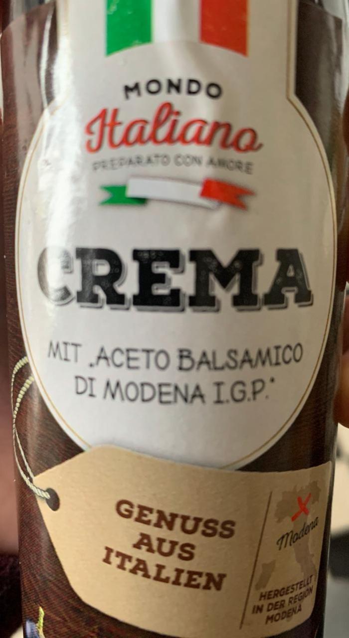 Fotografie - Crema mit Aceto Balsamico di Modena Mondo Italiano