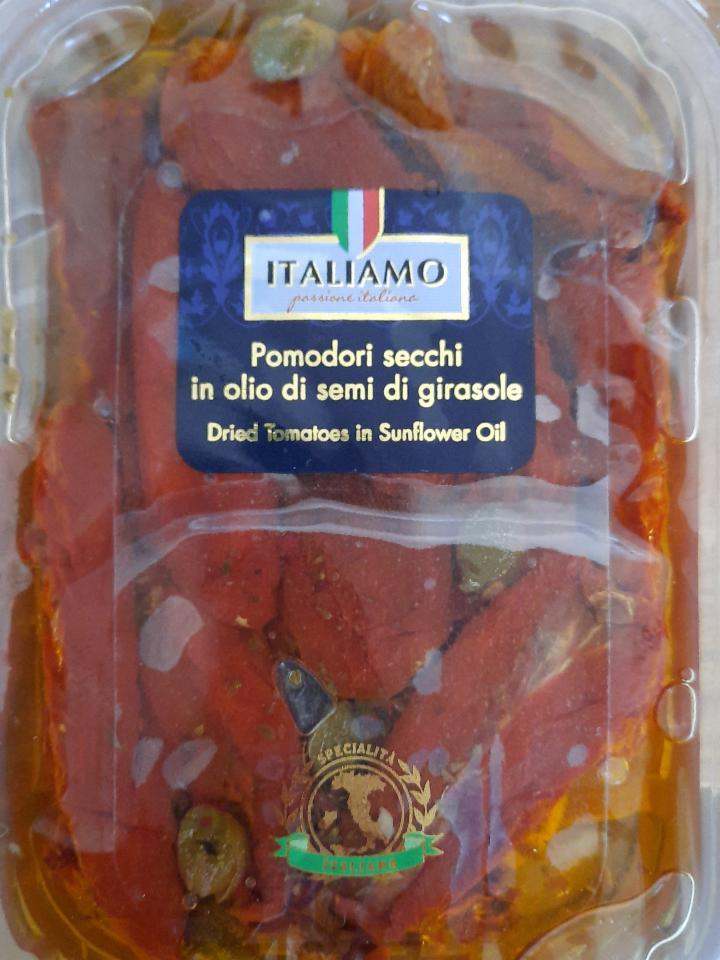 Fotografie - Pomodori secchi in olio di semi di girasole (sušená rajčata ve slunečnicovém oleji) Italiamo