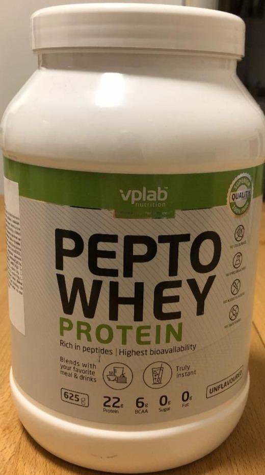 Fotografie - Pepto Whey Protein unflavoured VPLab nutrition