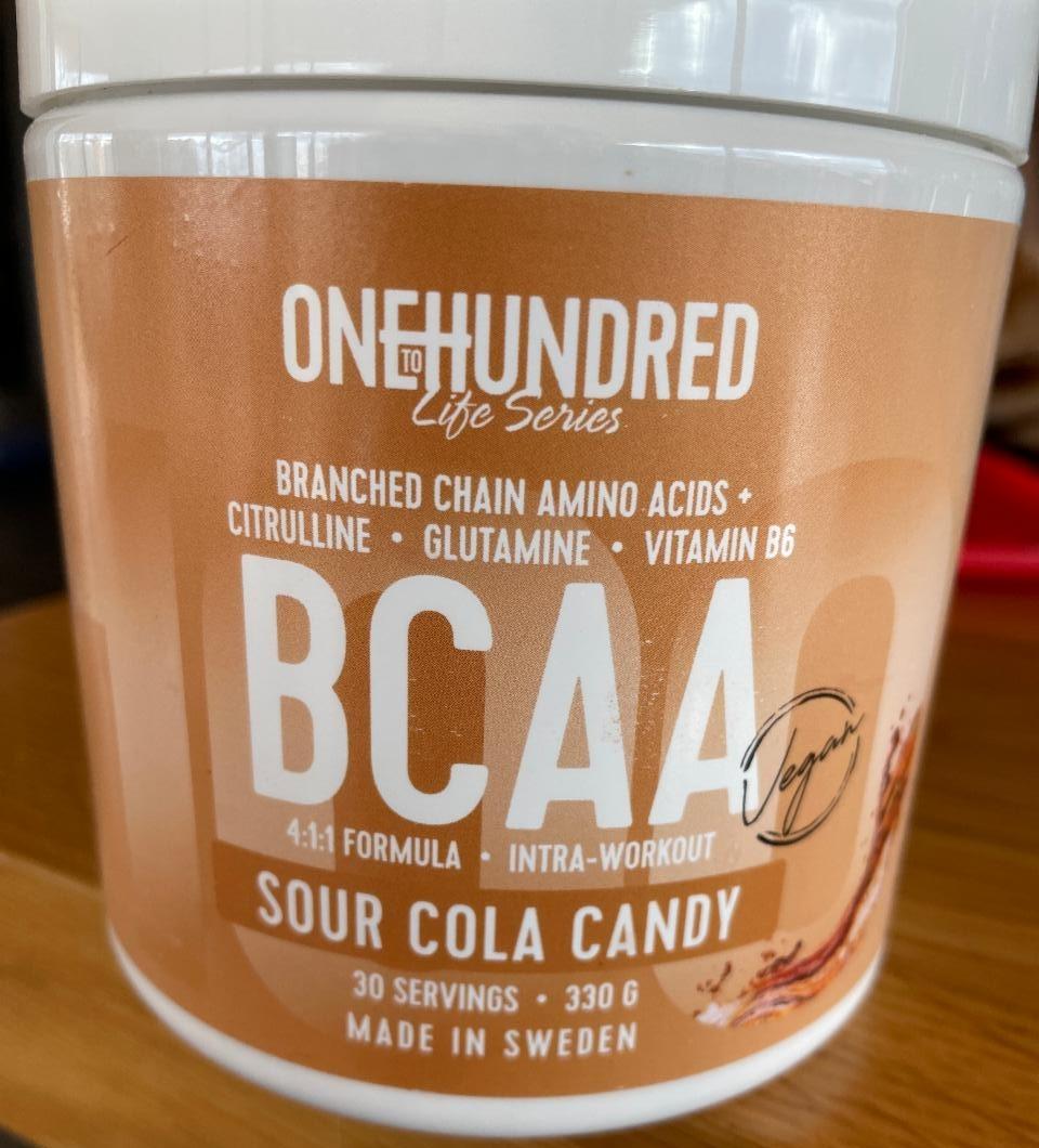 Fotografie - BCAA 4:1:1 Sour Cola Candy Onehundred