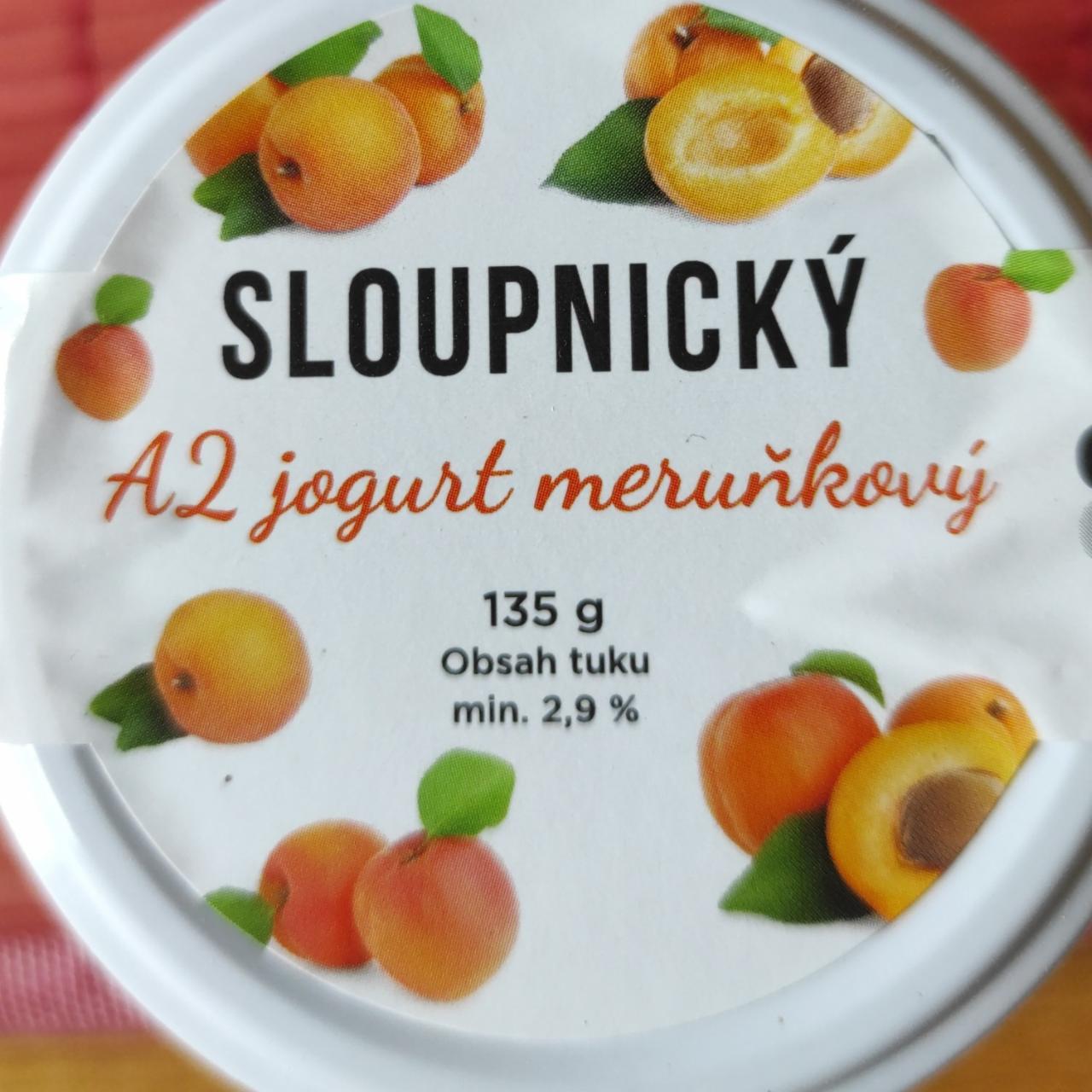 Fotografie - Sloupnický A2 jogurt meruňkový