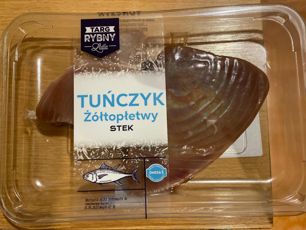 Fotografie - Tuňák steak Lidl