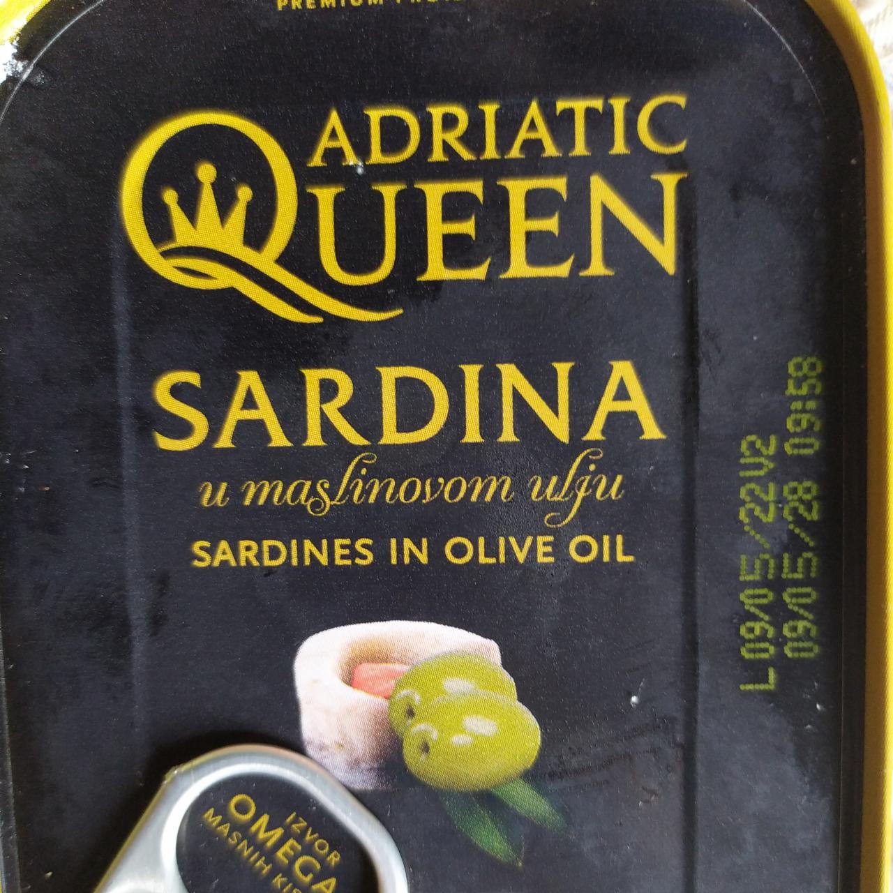 Fotografie - Sardinky v olivovém oleji Adriatic Queen