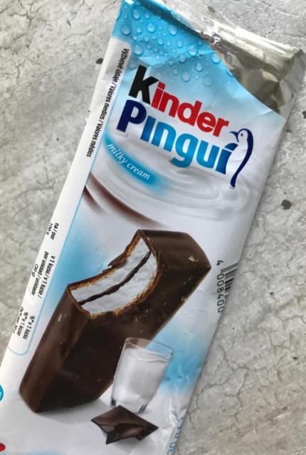 Fotografie - Kinder Pingui s čokoládou