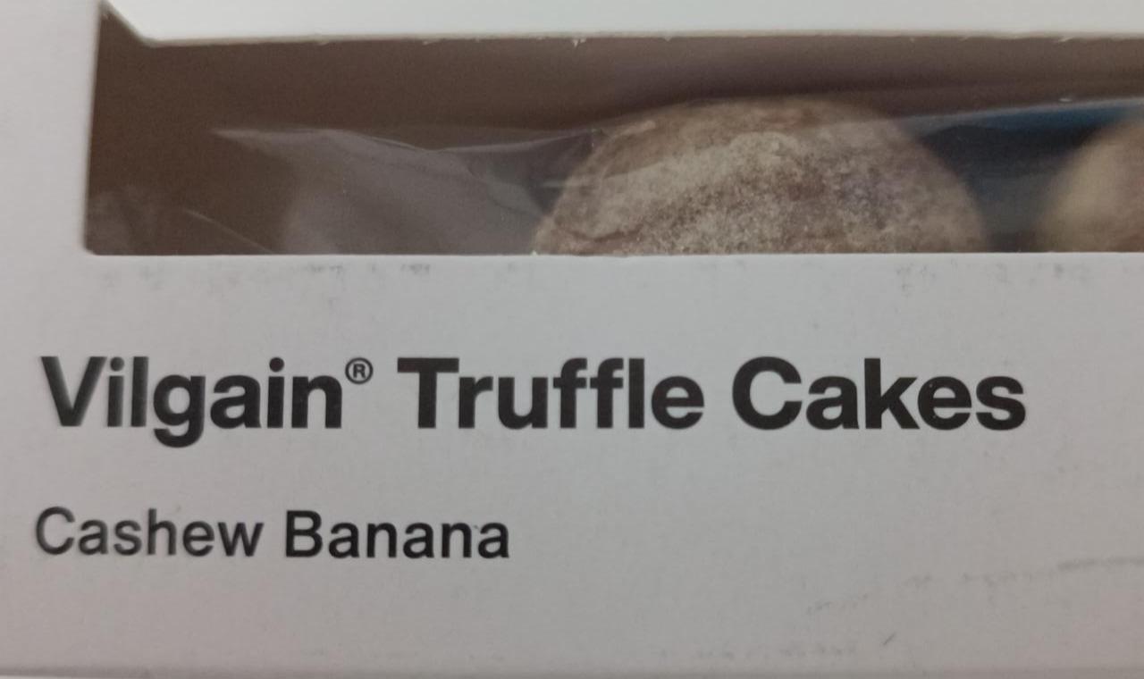 Fotografie - Truffle cakes Cashew Banana Vilgain