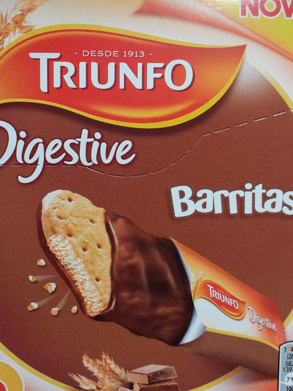 Fotografie - Triunfo Novo Digestive Barritas