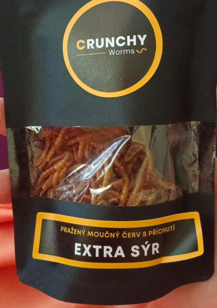 Fotografie - Pražený moučný červ Extra sýr Crunchy Worms
