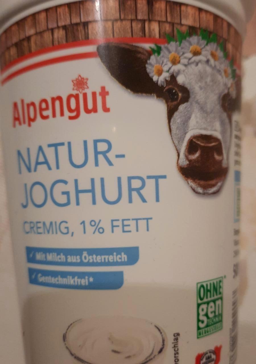 Fotografie - Natur-joghurt cremig 1% fett Alpengut