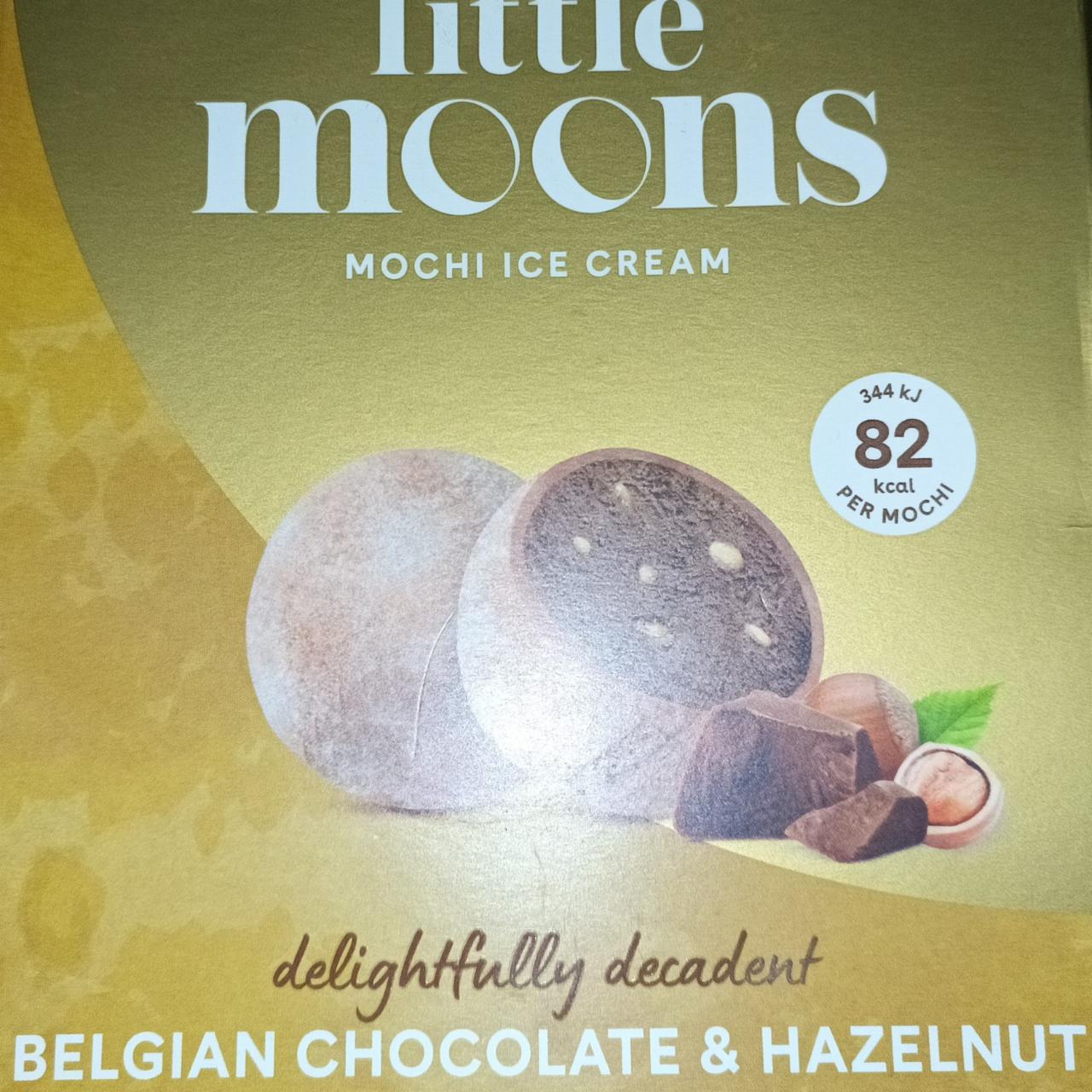 Fotografie - Mochi Ice Cream Belgian chocolate & Hazelnut Little Moons