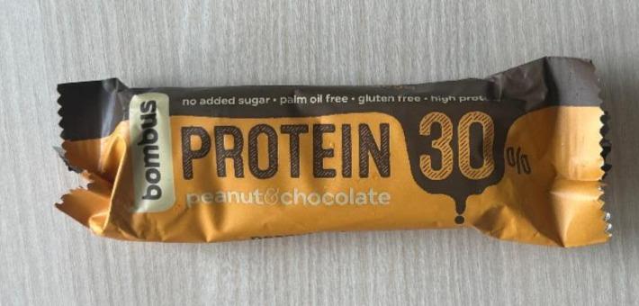 Fotografie - Protein 30% peanut & chocolate Bombus