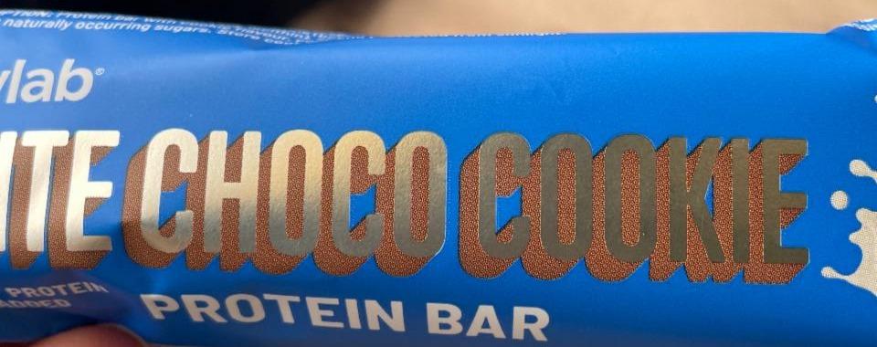 Fotografie - White choco Cookie protein bar Bodylab