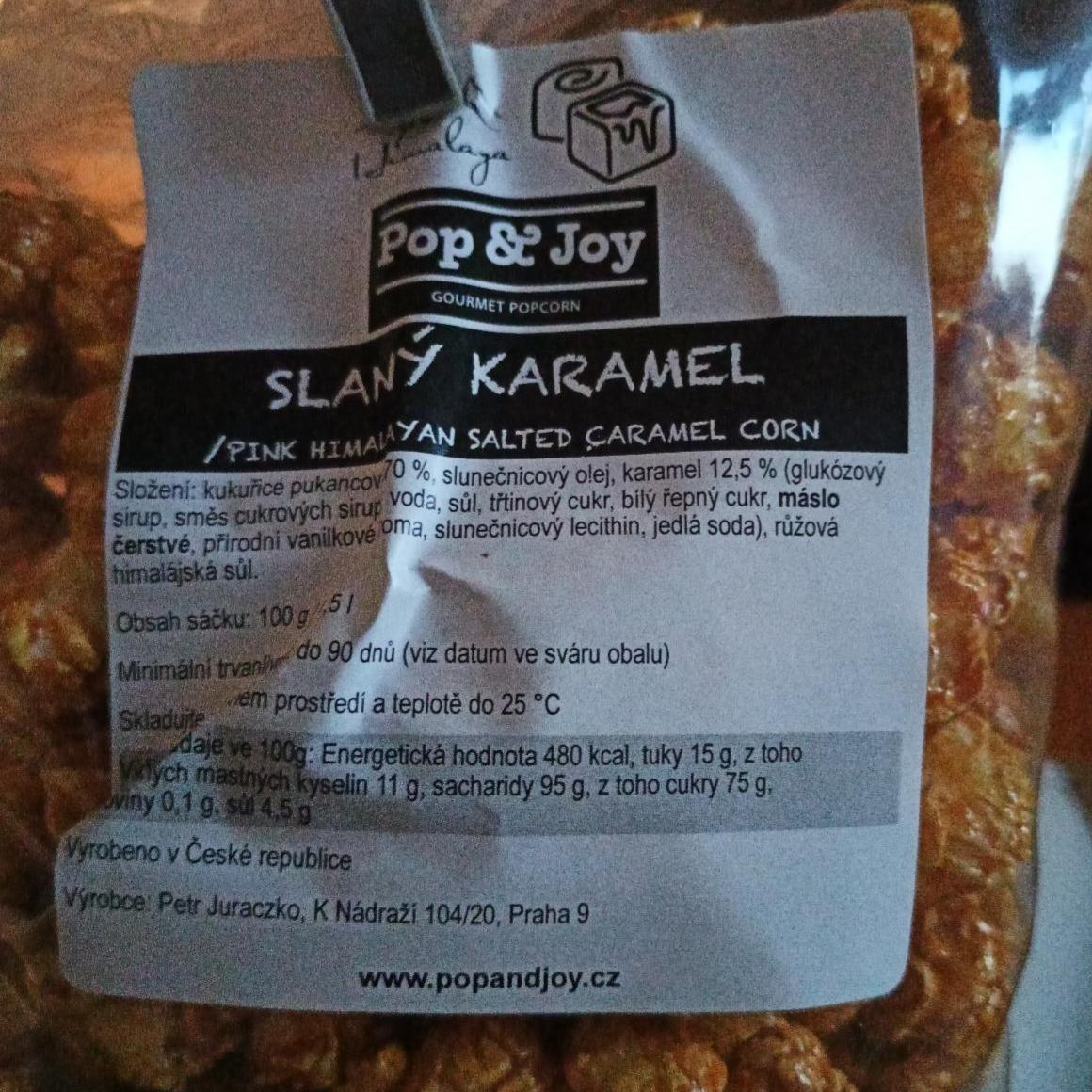 Fotografie - Karamelový popcorn s růžovou himalájskou solí Pop & Joy