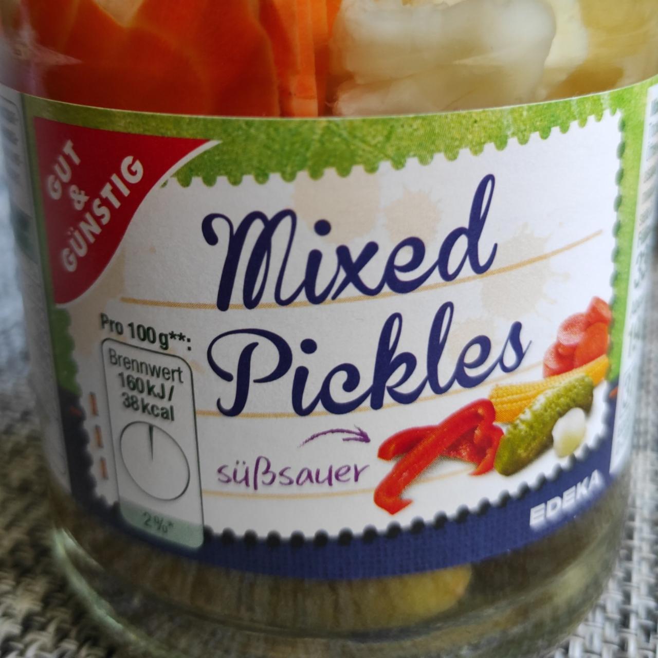 Fotografie - Mixed Pickles Edeka