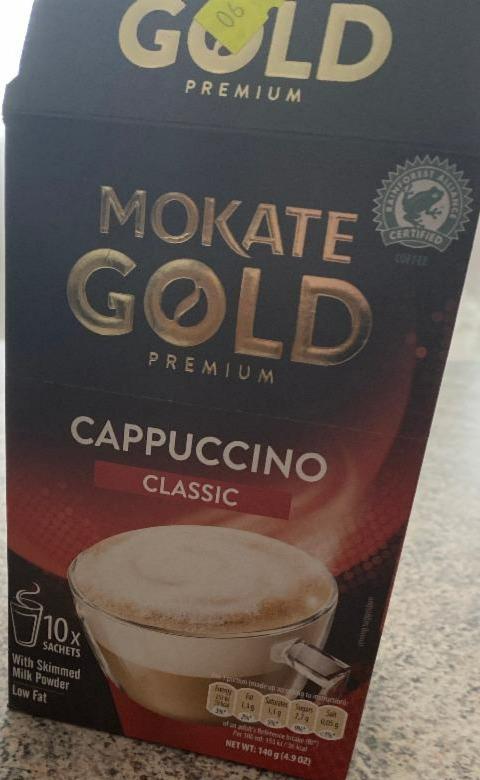Fotografie - Gold Premium Cappuccino Classic Mokate