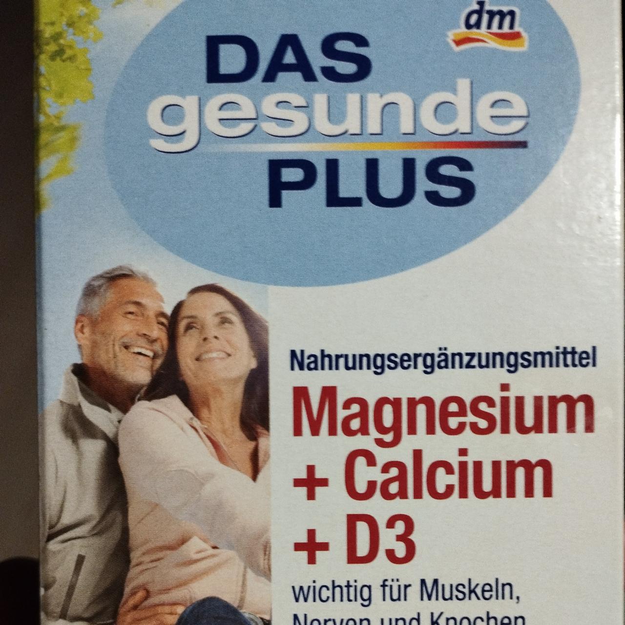 Fotografie - Magnesium + Calcium + D3 DAS gesunde PLUS