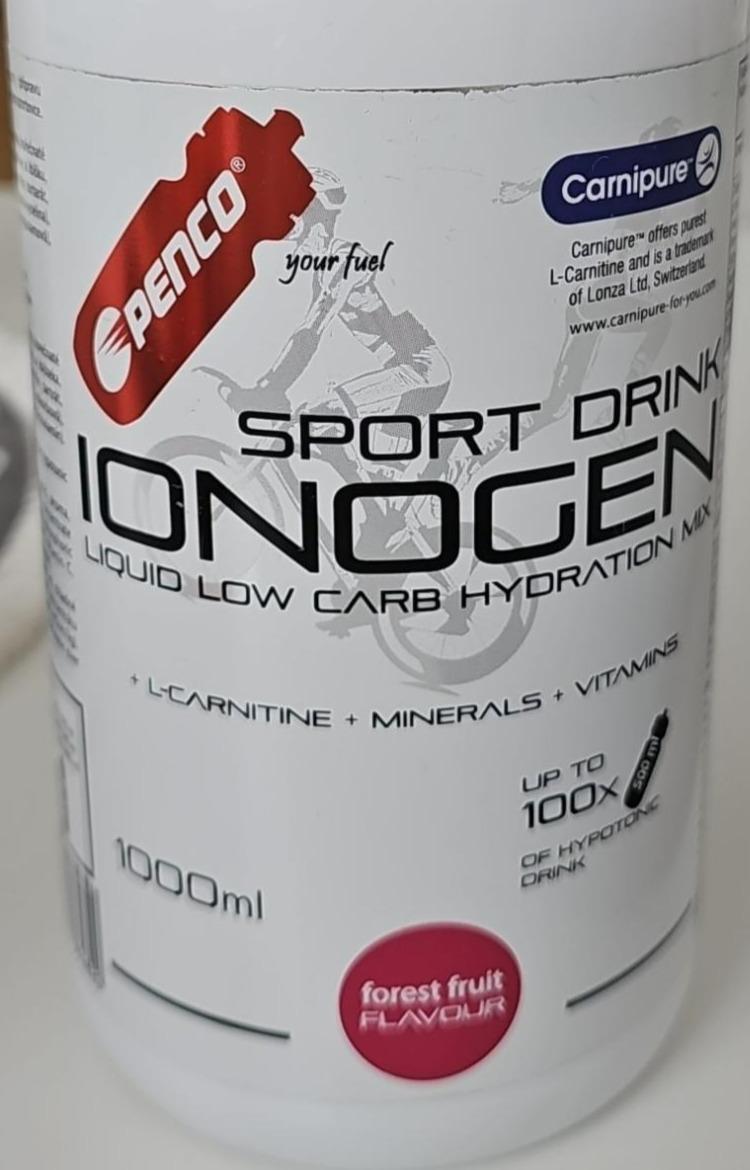 Fotografie - Sport drink Ionogen liquid low carb hydration mix Forest fruit Penco