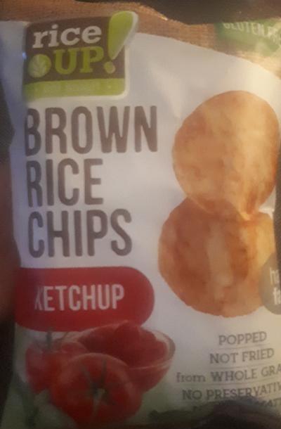 Fotografie - Brown rice chips ketchup Rice up!