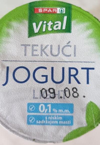 Fotografie - Tekuči jogurt 0,1
