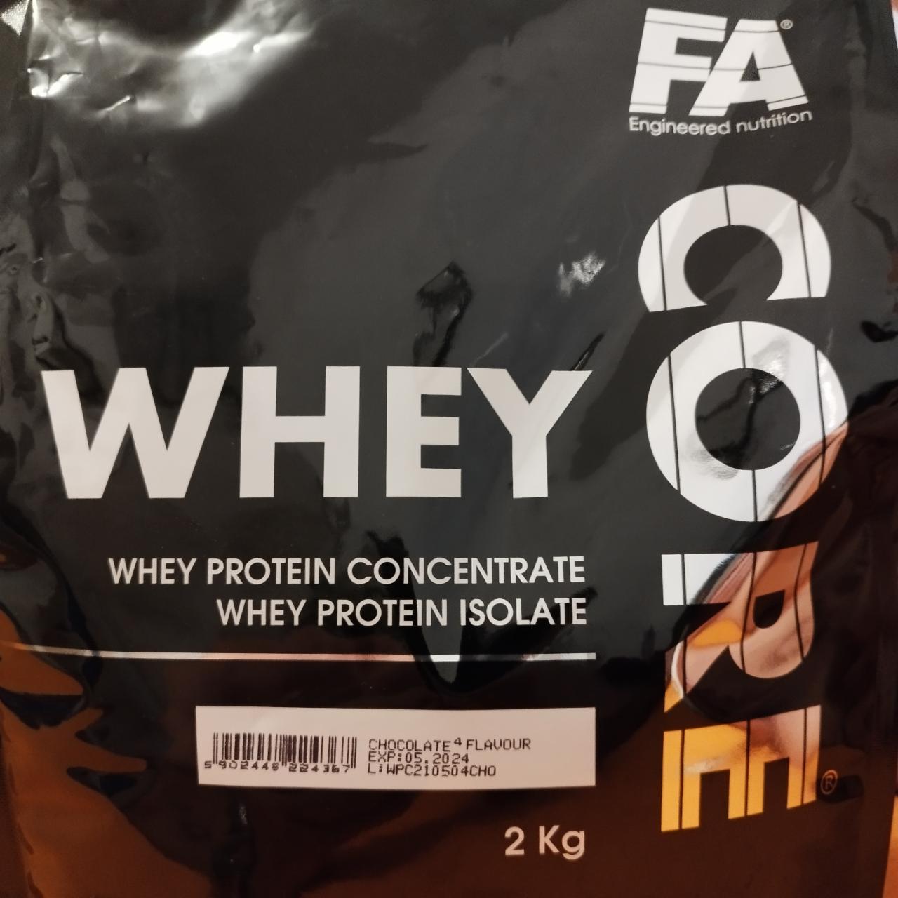 Fotografie - whey protein concentrate CORE chocolate flavour FA