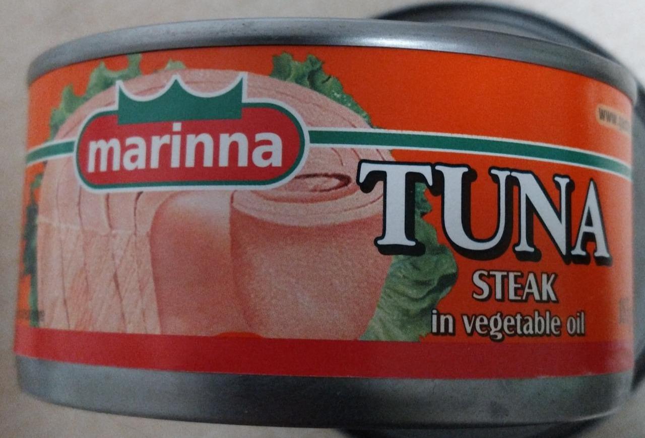 Fotografie - Tuna steaks in vegetable oil Marinna